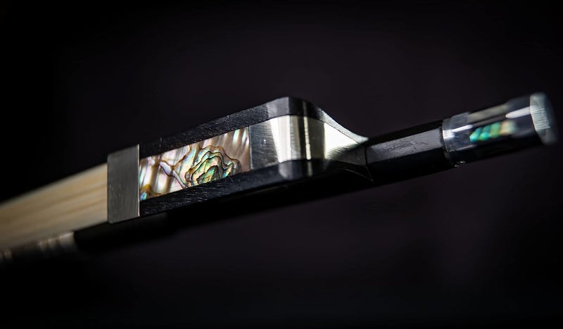 Viotti Carbon Fiber Cello Bow, Hand Crafted by Professional Bow Makers, Strong, Stiff & Well Balanced, Made with Mongolian Horse Hair, For Cellist of All Skill Levels - Image 5